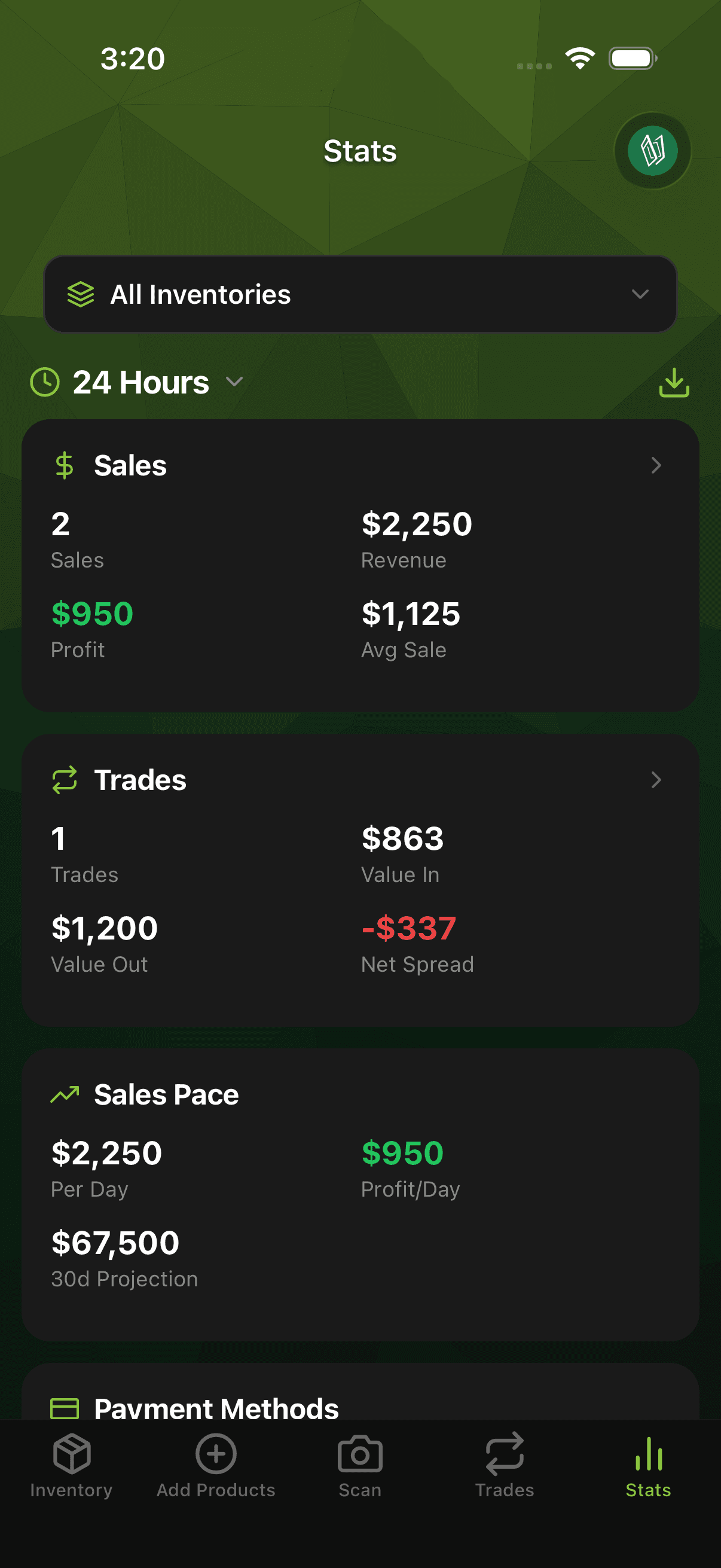 One dashboard. Every show, every shop.